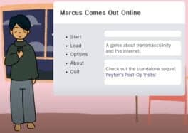 Marcus Comes Out Online