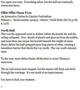 Ollie Ollie Oxen Free